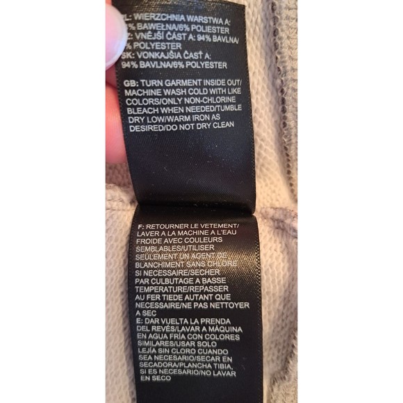 The North Face Nordic Printed Terry Crew Neck Sweatshirt Womens Medium Maroon - Picture 7 of 7